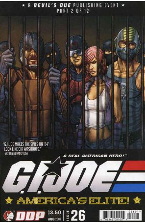 G.I. Joe Comic Book (Vol. 2) 26 published by Devil's Due with cover art by Mike Bear