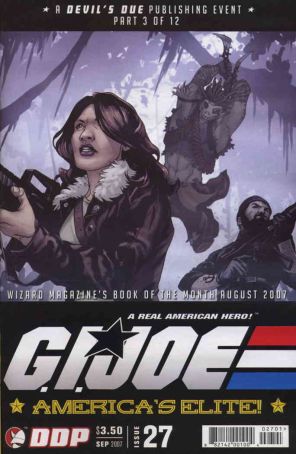 G.I. Joe Comic Book (Vol. 2) 27 published by Devil's Due with cover art by Kalman Andrasofszky