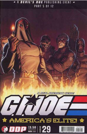 G.I. Joe Comic Book (Vol. 2) 29 published by Devil's Due with cover art by Ryan Odagawa