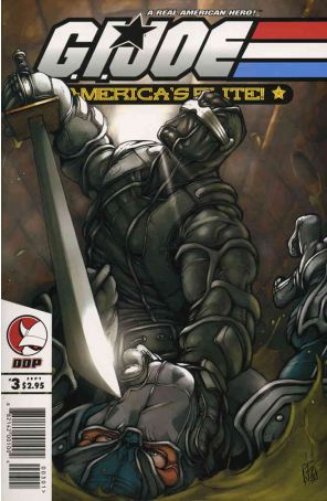 G.I. Joe Comic Book (Vol. 2) 3 published by Devil's Due with cover art by Stefano Caselli