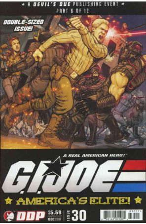 G.I. Joe Comic Book (Vol. 2) 30 published by Devil's Due with cover art by Mike Bear