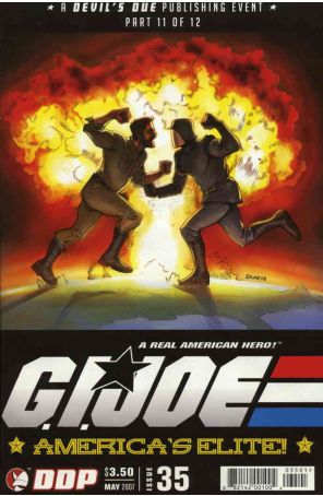 G.I. Joe Comic Book (Vol. 2) 35 published by Devil's Due with cover art by Mike Bear
