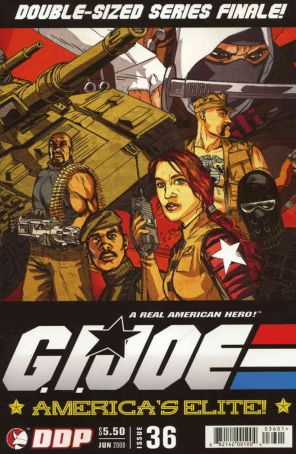 G.I. Joe Comic Book (Vol. 2) 36 published by Devil's Due with cover art by Michael Golden