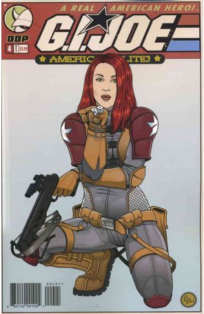 G.I. Joe Comic Book (Vol. 2) 4 published by Devil's Due with cover art by R. Black