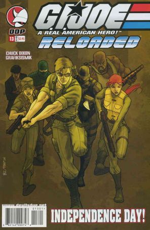G.I. Joe Reloaded 13 published by Devil's Due