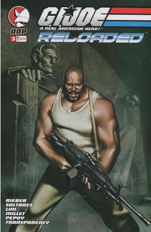G.I. Joe Reloaded 3 published by Devil's Due with cover art by Adi Garnov