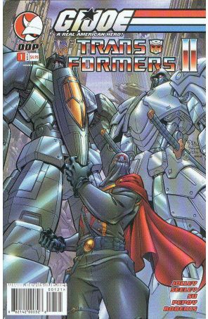 G.I. Joe vs. The Transformers (Vol. 2) 1B published by Devil's Due with cover art by Michael Ryan