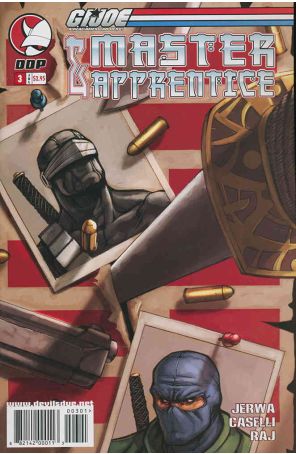 G.I. Joe: Master and Apprentice 3 published by Devil's Due