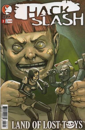 Hack/Slash: Land of Lost Toys 3A published by Devil's Due