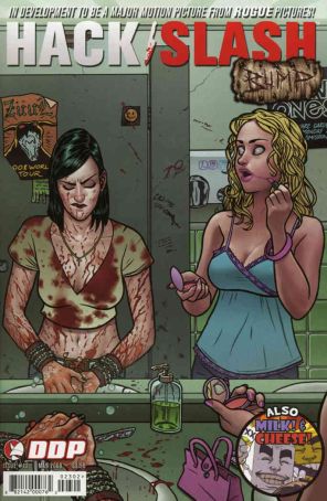 Hack/Slash: The Series 12B published by Devil's Due with cover art by Jamie McKelvie