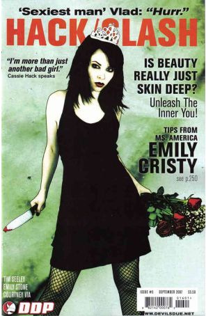 Hack/Slash: The Series 5A published by Devil's Due with cover art by Crank!