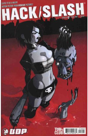 Hack/Slash: The Series 7B published by Devil's Due with cover art by Sara Pichelli