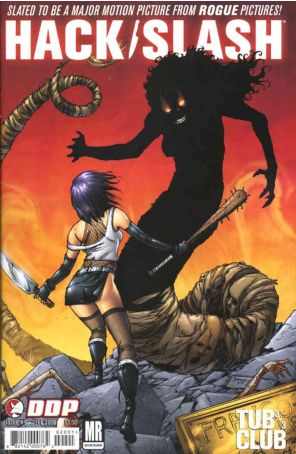 Hack/Slash: The Series 9A published by Devil's Due with cover art by Tim Seeley