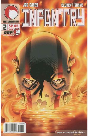 Infantry 2 published by Devil's Due with cover art by Clément Sauvé