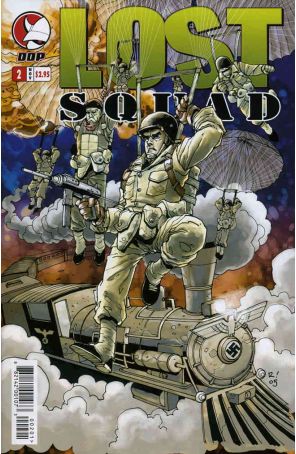Lost Squad 2 published by Devil's Due with cover art by Alan Robinson