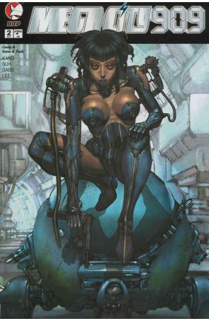 Megacity909 2A published by Devil's Due with cover art by Kanno Kang and Zack Suh