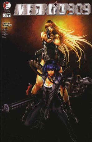 Megacity909 8A published by Devil's Due with cover art by Mark Lee