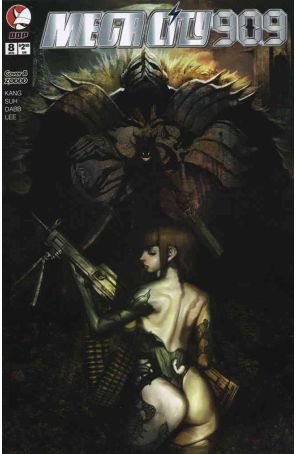 Megacity909 8B published by Devil's Due with cover art by Zoddd