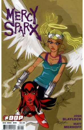 Mercy Sparx (1st Series) 2B published by Devil's Due with cover art by Josh Blaylock