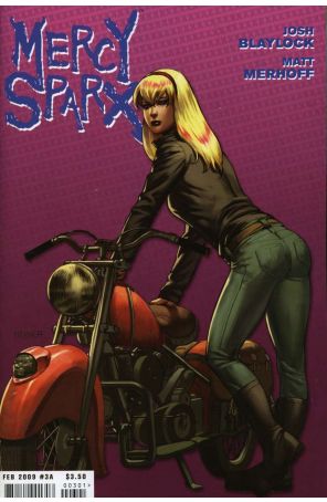 Mercy Sparx (1st Series) 3A published by Devil's Due with cover art by Matt Merhoff
