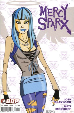 Mercy Sparx (1st Series) 3B published by Devil's Due with cover art by Josh Blaylock