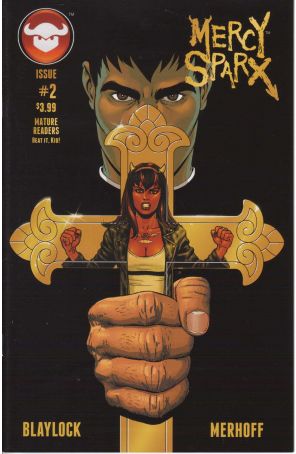 Mercy Sparx (3rd Series) 2A published by Devil's Due with cover art by Matt Merhoff
