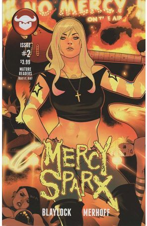 Mercy Sparx (3rd Series) 2B published by Devil's Due with cover art by Elizabeth Torque