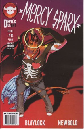 Mercy Sparx (3rd Series) 8B published by Devil's Due with cover art by Jenevieve Broomall