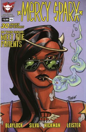 Mercy Sparx (3rd Series) 9A published by Devil's Due with cover art by Josh Blaylock