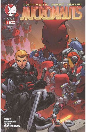 Micronauts (Devil's Due) 1B published by Devil's Due with cover art by Pat Broderick