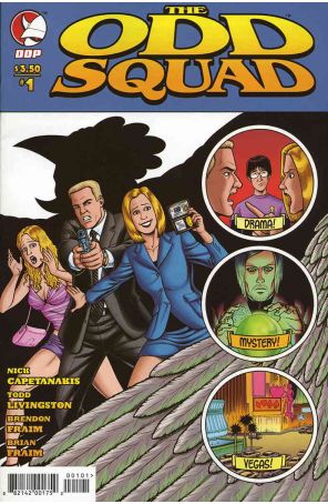 Odd Squad 1A published by Devil's Due with cover art by Brendon Fraim and Brian Fraim