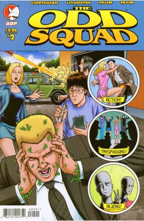 Odd Squad 2A published by Devil's Due with cover art by Brendon Fraim and Brian Fraim