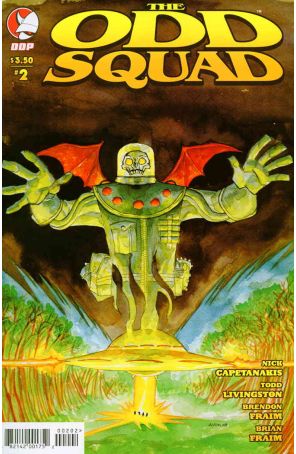 Odd Squad 2B published by Devil's Due with cover art by Michael Avon Oeming