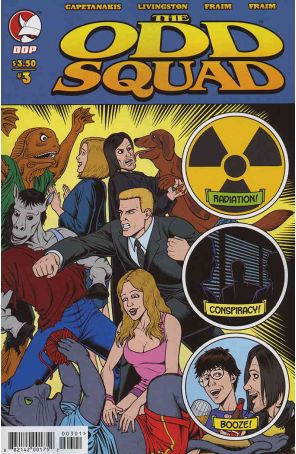 Odd Squad 3A published by Devil's Due with cover art by Brendon Fraim and Brian Fraim