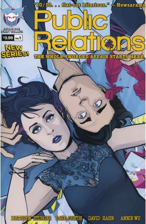 Public Relations 1 published by Devil's Due with cover art by Annie Wu