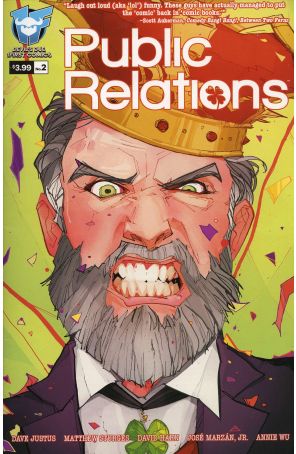 Public Relations 2 published by Devil's Due with cover art by Annie Wu