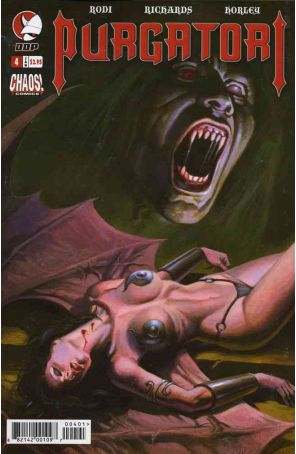 Purgatori Comic Book 4 published by Devil's Due