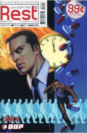 Rest 0 published by Devil's Due with cover art by Roger Robinson