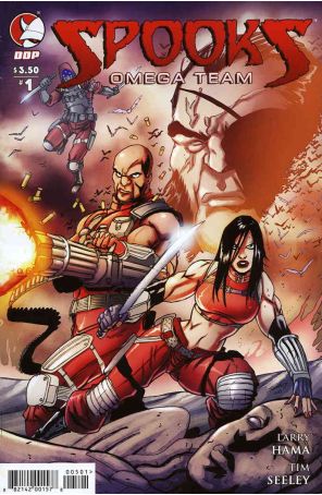Spooks Omega Team 1A published by Devil's Due with cover art by Tim Seeley