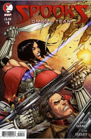 Spooks Omega Team 1B published by Devil's Due with cover art by Adam Archer