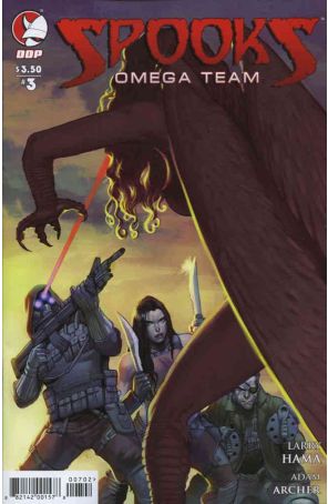 Spooks Omega Team 3B published by Devil's Due with cover art by Tim Seeley