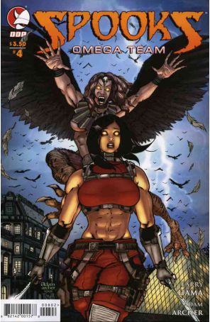 Spooks Omega Team 4B published by Devil's Due with cover art by Adam Archer