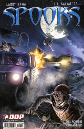 Spooks 2A published by Devil's Due with cover art by Federico D’Alessandro