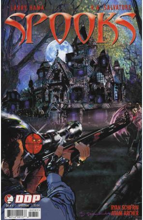 Spooks 3A published by Devil's Due with cover art by Bill Sienkiewicz