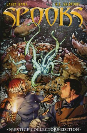 Spooks 3B published by Devil's Due with cover art by Adam Archer