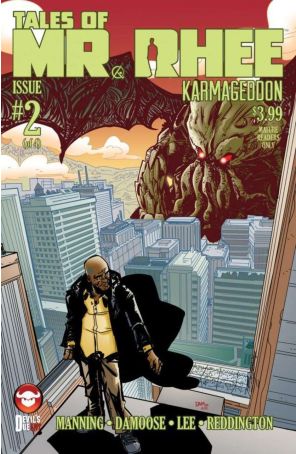 Tales of Mr. Rhee: Karmageddon 2 published by Devil's Due with cover art by Seth Damoose