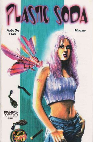 Plastic Soda 1 published by Diadactic Chocolate with cover art by Daniel Presedo