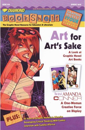 Bookshelf Magazine 10 published by Diamond with cover art by Amanda Conner