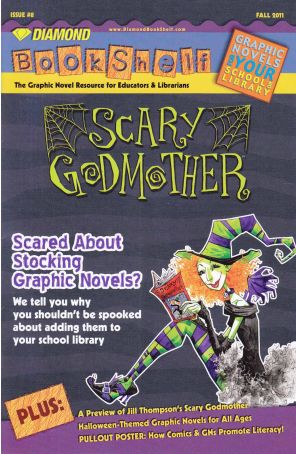 Bookshelf Magazine 8 published by Diamond with cover art by Jill Thompson