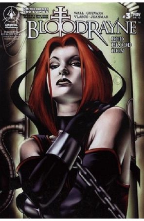 Bloodrayne: Red Blood Run 3C published by Digital Webbing with cover art by Michael DiPascale